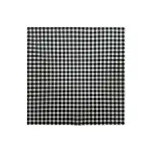 Serviettes Papier Vichy Noir