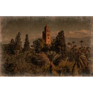 Toile Koutoubia Maroc 200x126 - Alfonz