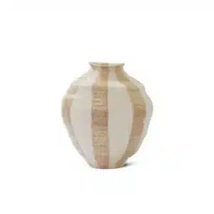Vase en Céramique RAIA Beige L