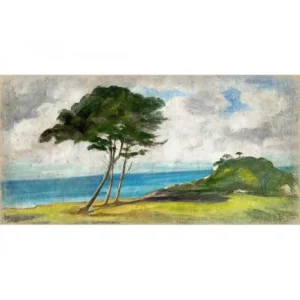 Toile Promenade en Bretagne 200x100 - Alfonz