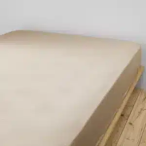 Drap Housse Gaze de Coton GAรA Ficelle - L'Effet Papillon