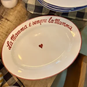 Plat à message La Famiglia La Mamma - Popolo