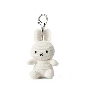Porte Clé MIFFY Côtelé Blanc
