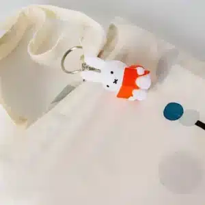 Porte Clé MIFFY Livre Orange