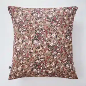 Taie d'Oreiller Gaze de Coton CAPUCINE Camel 60x60 - L'Effet Papillon