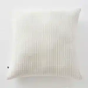 Taie d'Oreiller Gaze de Coton VICKIE Pampa 60x60 - L'Effet Papillon