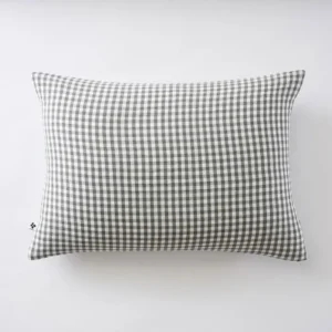 Taie d'Oreiller Gaze de Coton VICKIE Romarin 50x70 - L'Effet Papillon