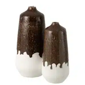 Vase en Argile 2 Parties
