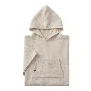Poncho Adulte Gaze de Coton GAÏA Pampa - L'Effet Papillon