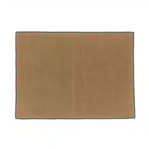 Set de Table Lin Enduit BORGO Tabac - Haomy