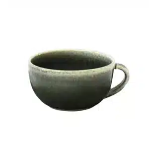 Tasse Grès Émaillé MAGUELONE Cappuccino Orage Uni - Jars Céramistes