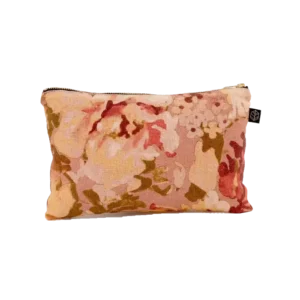 Trousse en Lin BOLOGNE Mocaccino - Haomy
