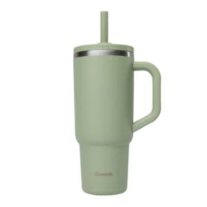 Gourde Travel Cup Isotherme Bouchon étanche Vert - Qwetch