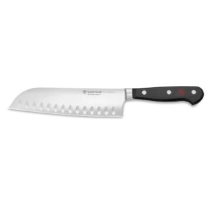 Couteau de Cuisine Alvéoloé 17 cm, SANTOKU, Modèle classic | WHUSTÖF