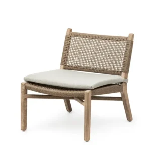 Fauteuil Bas en Teck FIONA - Gommaire