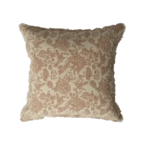 Housse de Coussin Coton Fleurie AGNES