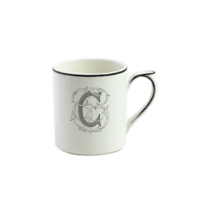 Mug Filet Manganèse Monogramme C - Gien