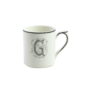 Mug Filet Manganèse Monogramme G - Gien