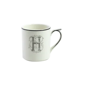 Mug Filet Manganèse Monogramme H - Gien