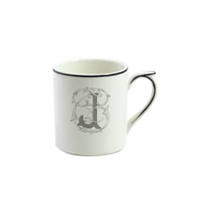 Mug Filet Manganèse Monogramme J - Gien