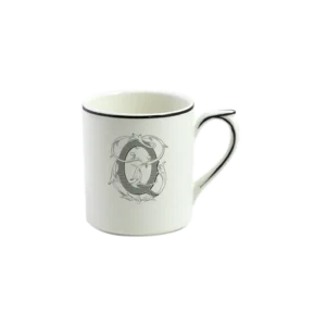 Mug Filet Manganèse Monogramme Q - Gien