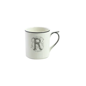 Mug Filet Manganèse Monogramme R - Gien