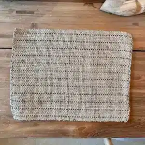 Set de Table en Raphia à Rayures