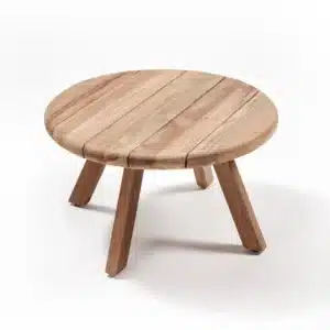 Table Basse Ronde en Teck CUCHA