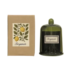 Bougie Botanic sous Cloche Bergamote GM