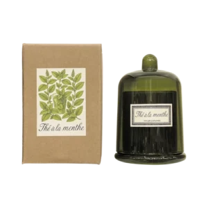 Bougie Botanic sous Cloche Thé Menthe GM