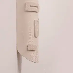 Applique Murale en Céramique artisanale ROCHE Blanc