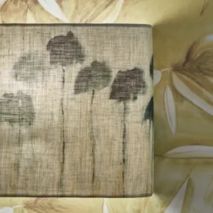 Applique Rectangulaire Lin Reflejos Palmiers - Maison Lévy