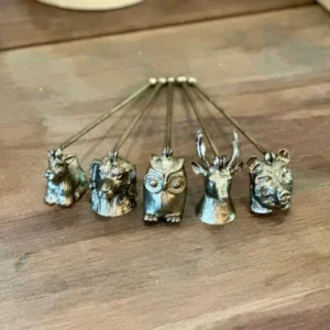 Éteignoir à Bougie Animaux Doré