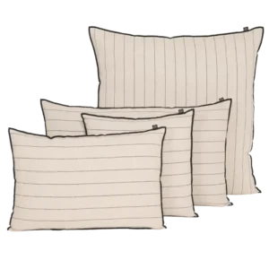Housse de Coussin Lin et Coton CALVI Naturel - Haomy