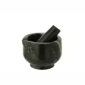 Mortier et Pilon en Marbre Noir