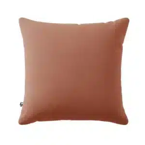 Taie d'Oreiller Gaze de Coton GAÏA Terracotta 60x60 - L'Effet Papillon