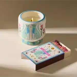 Bougie Blue Cheetahs Lin et Iris - Paddywax
