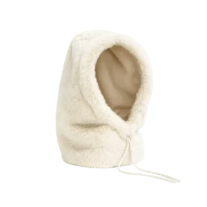 Cagoule Fausse Fourrure CHAMONIX Ivoire - Haomy