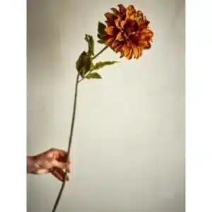 Tige de Chrysanthème Orange Artificielle - Bloomingville