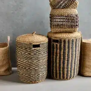 Panière à linge en Herbes marines CESTO - House Doctor