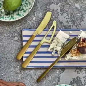 Set Couteaux à Fromage Dorés - House Doctor