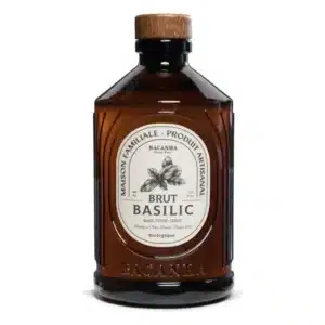 Sirop de Basilic Bio Brut - Bacanha