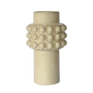 Vase beige en Grès JACQUES GM