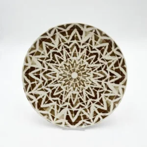 Assiette Motif Tribal Sun - GM