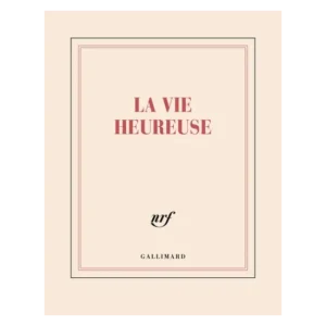 Carnet La Vie Heureuse