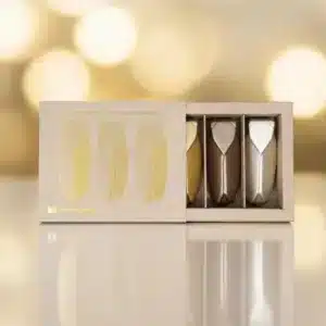 Coffret 3 Mini Cigales en Céramique Doré - Monochromic