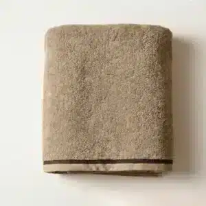 Serviette de Bain Éponge ISSAMBRE Brun - Vent du Sud