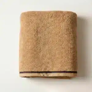 Serviette de Bain Éponge ISSAMBRE Camel - Vent du Sud