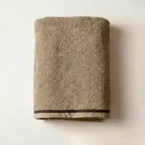 Serviette de Bain Éponge ISSAMBRE Brun - Vent du Sud