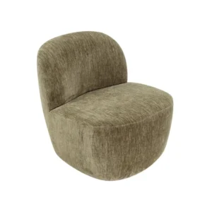 Fauteuil en Velours côtelé POP - Taupe